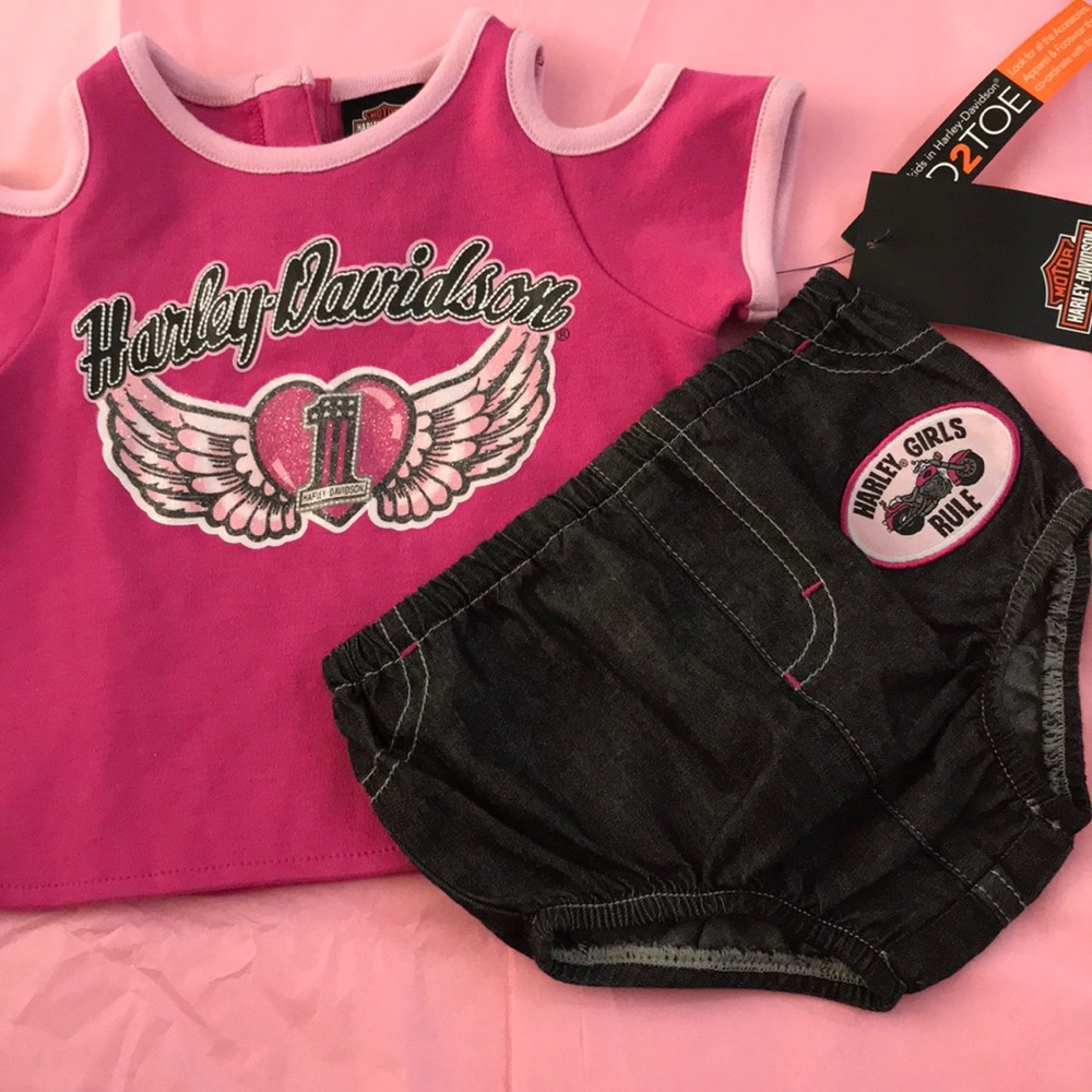 HARLEY DAVIDSON COLD SHOULDER OUTFIT